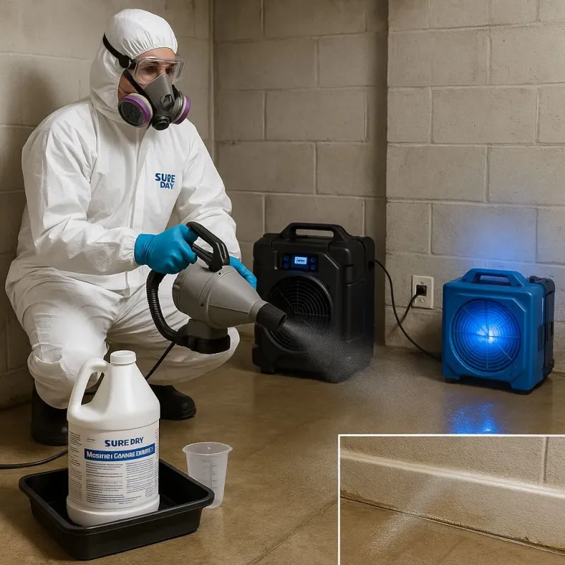 Sanitization and Odor Removal process in Williston Park, NY